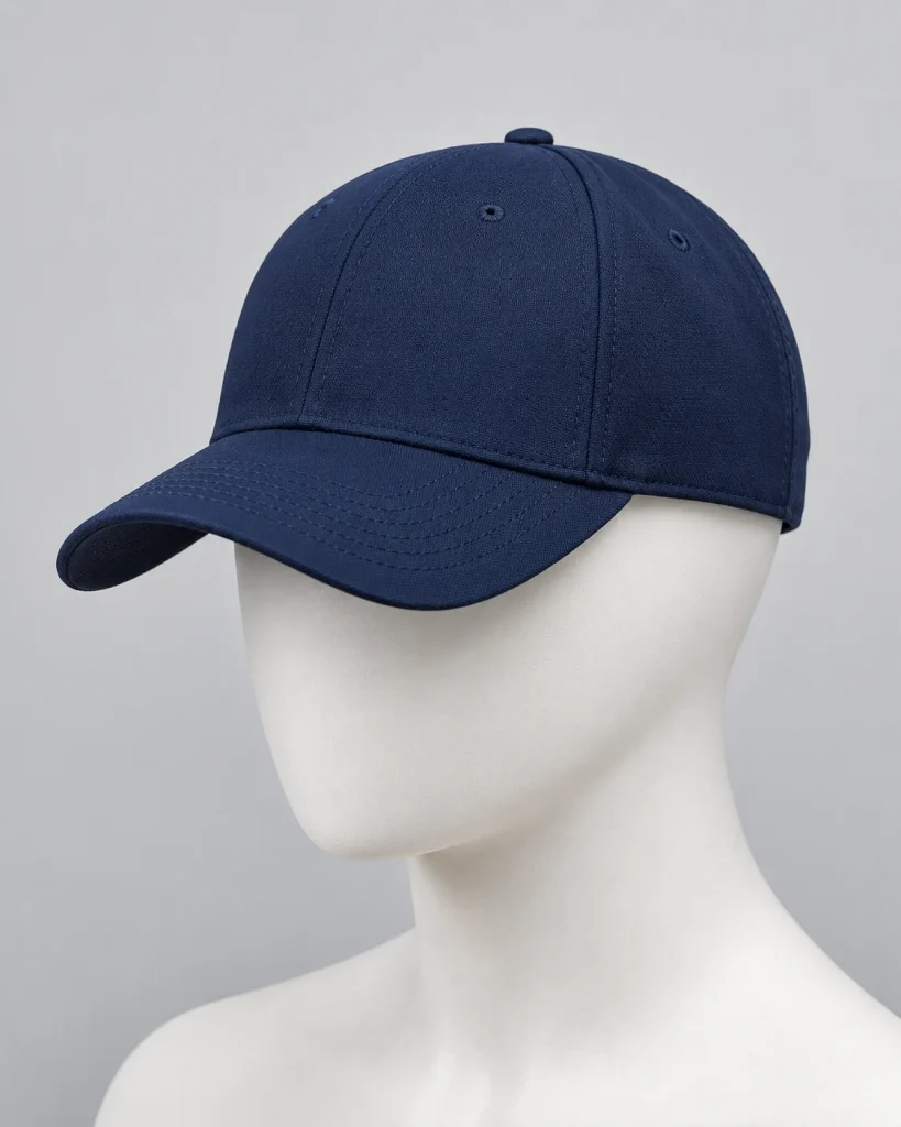 Mũ lưỡi trai đồng phục xanh navy dáng năng động cho sự kiện 262 – xanh navy, poly thể thao