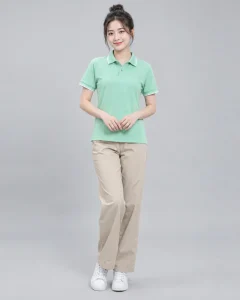 Đồng phục mầm non xanh mint dáng suông cho lớp năng khiếu 161