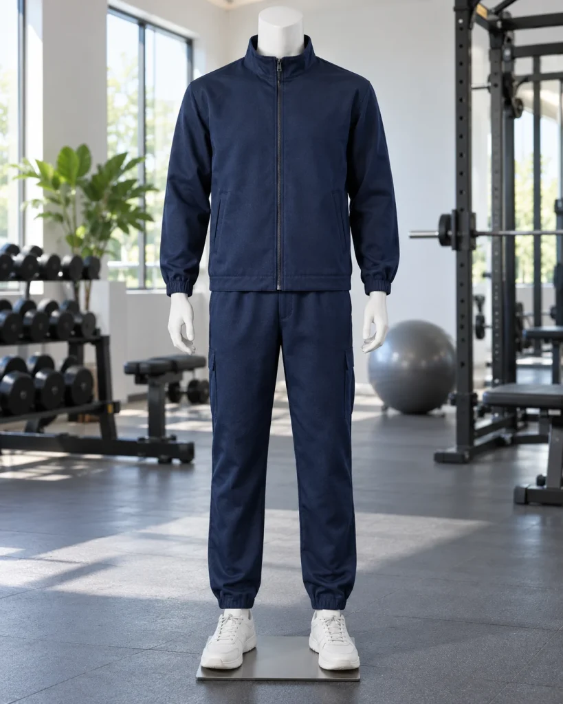 Đồng phục bảo hộ xanh navy dáng năng động cho kỹ thuật 168