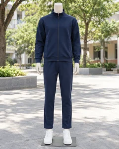Đồng phục bảo hộ xanh navy dáng năng động cho kỹ thuật 180
