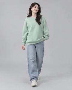 Áo lớp xanh mint dáng unisex cho sinh viên 232