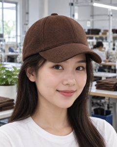 Mũ lưỡi trai đồng phục nâu cà phê dáng trẻ trung cho sự kiện 259