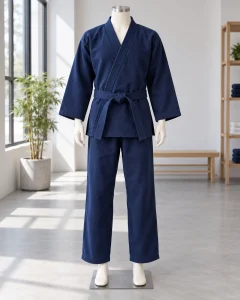 Võ phục luyện tập xanh navy dáng suông cho trung tâm thể thao 286