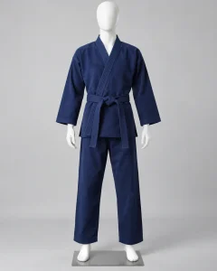 Võ phục luyện tập xanh navy dáng suông cho trung tâm thể thao 292